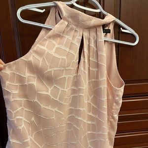 White House black market halter tie back tank.